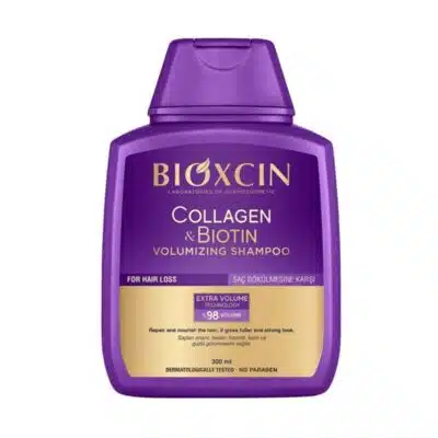 شامپو ضدریزش و حجم دهنده کلاژن بیوتین بیوکسینBIOXCIN