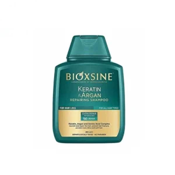 شامپو ضدریزش بیوکسین حاوی کراتین و روغن آرگانBIOXCIN حجم 300 میل
